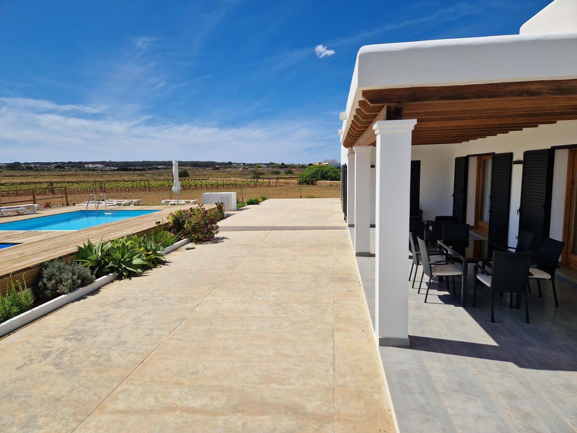 Ses Vinas De Cas Baixero Villa La Mola Buitenkant foto