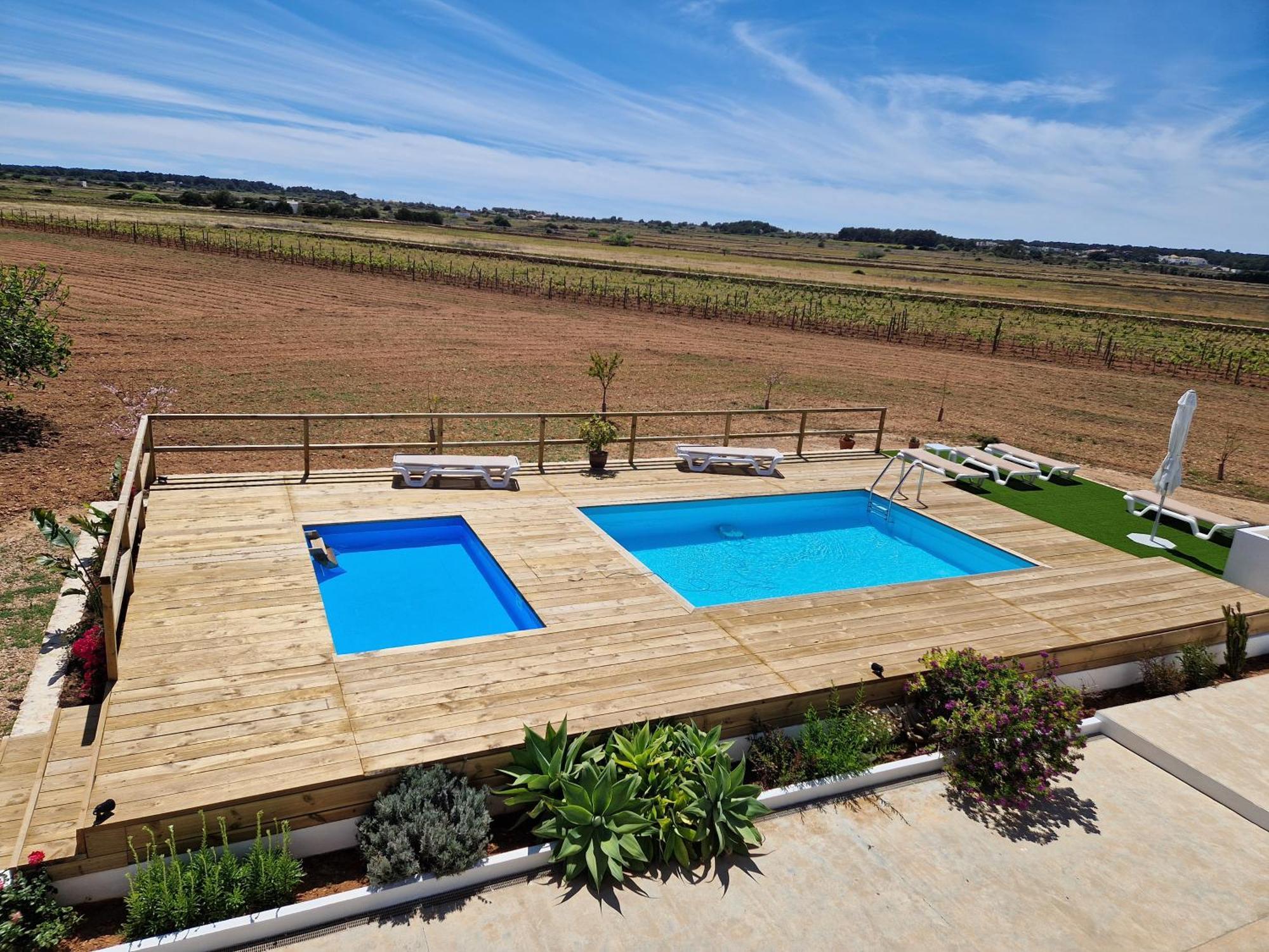Ses Vinas De Cas Baixero Villa La Mola Buitenkant foto